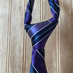 Jones New York - Purple and Blue Tie